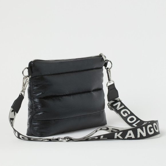 NWT Kangol x HM Padded Shoulder Bag - Picture 1 of 8